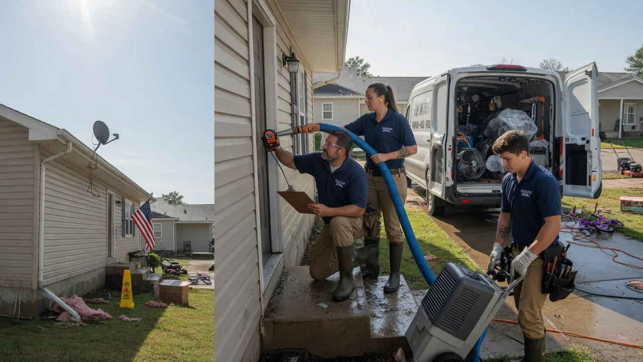 Ceiling Water Damage Restoration in Bucklin, MO near me